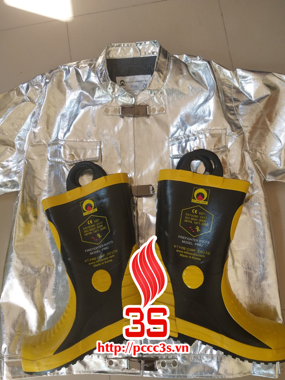 Quần áo chống cháy Hàn Quốc KTFS1500