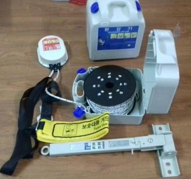 Dây thoát hiểm hạ chậm Hàn Quốc Seohan