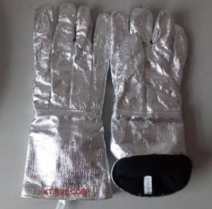Găng tay chống cháy tráng bạc KTA850 korea